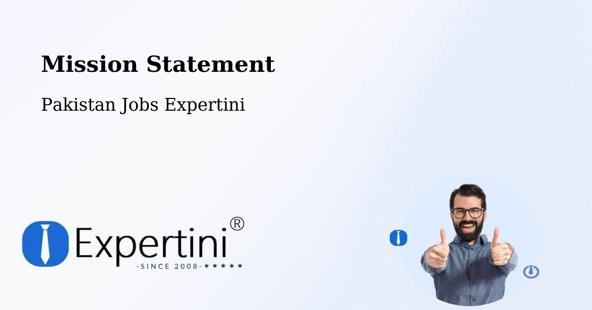 Corporate Mission – Chitral - Pakistan Jobs Expertini